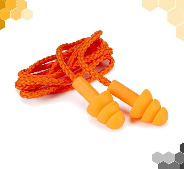 Corded Foam Ear Plugs-